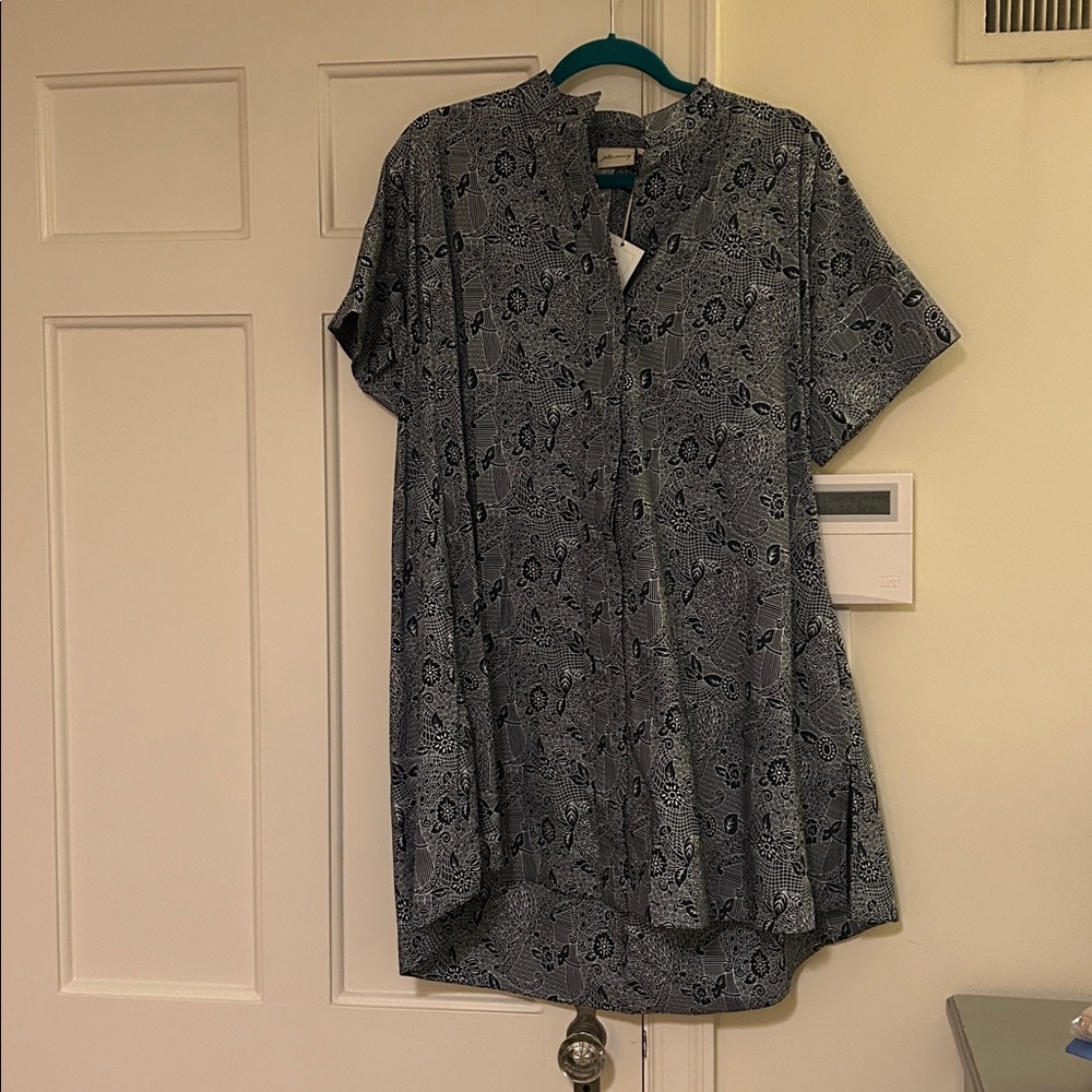 Julia Amory navy dress NWT
